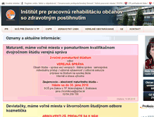 Tablet Screenshot of iprba.sk